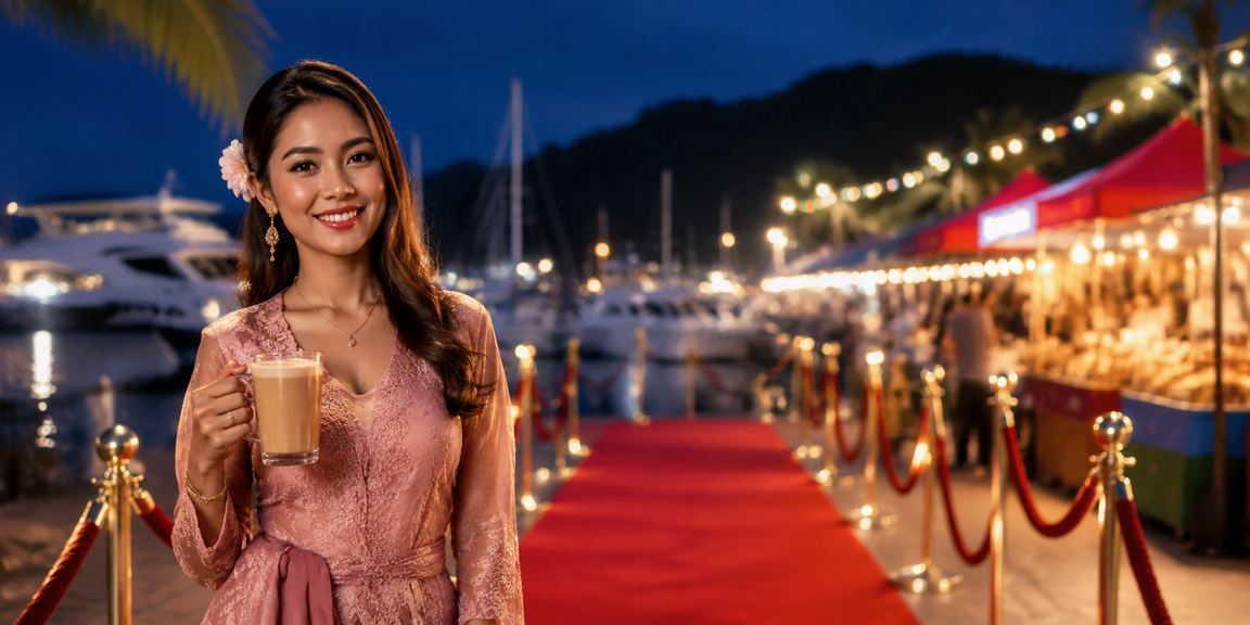 Paparan aplikasi casino langsung dengan meja baccarat di Langkawi pada peranti mudah alih