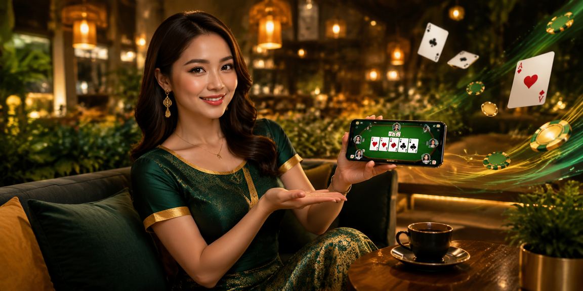 Pemain Malaysia menggunakan platform 9070 untuk permainan kad dan hiburan digital